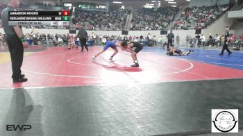 101 lbs Consi Of 16 #2 - Jamarion Hooks, Tulsa Union vs Keolahuki`iakawai Williams, Moore JH