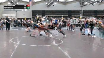 116 lbs Rr Rnd 6 - Giovanni Pepin, Taylor Hammers - MSC vs Roy Pierson, American MMAW - MSC