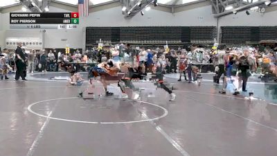 116 lbs Rr Rnd 6 - Giovanni Pepin, Taylor Hammers - MSC vs Roy Pierson, American MMAW - MSC