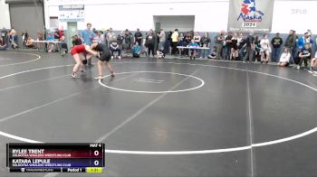 143 lbs Round 2 - Katara Lepule, Soldotna Whalers Wrestling Club vs Rylee Trent, Soldotna Whalers Wrestling Club