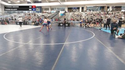 165 lbs Cons. Sub-rd Of 16 - Tyson Seeger, Granite Wrestling Club vs Caden Elliott, MAW Wrestling Academy