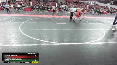 125 lbs Cons. Round 5 - Jason Heiser, RT Elite vs Easton Guenther, Arcadia