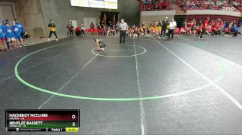 100 lbs Quarters & 1st Wb (16 Team) - Avah Hutchison, Amarillo vs Ariana Hogan, Melissa