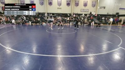 180 Open Cons. Round 4 - Diesel Janovich, Southeast CC vs Rebekah Sorrell, Central Methodist University