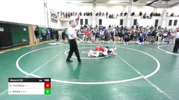 132 lbs Round Of 32 - Dereon Tremblay, New Bedford vs Jack Steele, Sandwich