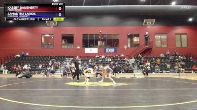 131 lbs 3rd Place Match - Samantha Larios, Emmanuel University vs Kassey Daugherty, Presbyterian