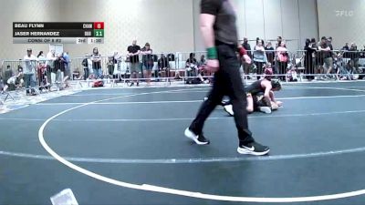 46 lbs 2nd Place - Caliyah Cruz, Grindhouse WC vs Hazel Grimley, Cal Grapplers