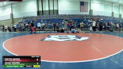 160 lbs Round 5 - Coltyn Aquino, Delta Wrestling Club Inc. vs Drake Wagner, Red Cobra Wrestling Academy