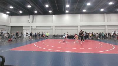 81-87 lbs Quarters - Mackenzie McLeod, Bison Takedown Wrestling Club vs Lilyana Wilson, Storm Wrestling Center