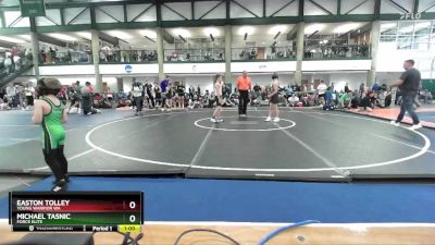 97-102 lbs Cons. Semi - Easton Tolley, Young Warrior WA vs Michael Tasnic, Force Elite