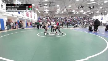 Boys 150 lbs Cons. Round 1 - Benjamin Rosen, Gunn Boys vs Jesse Chavez, Greenfield Boys