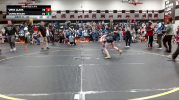 65 lbs Round 2 - John Clark, West Wateree Wrestling Club vs Jamie Bigler, Legacy Elite Wrestling Club