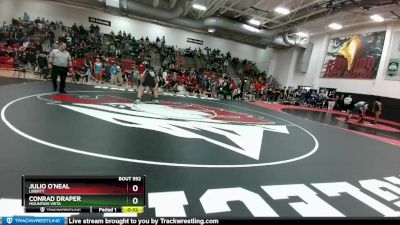 190 lbs Cons. Semi - Conrad Draper, Mountain Vista vs Julio O`Neal, Liberty