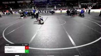 57 lbs Consi Of 4 - Michael Pagan, Delsea vs Hunter Owimrin, Ramsey