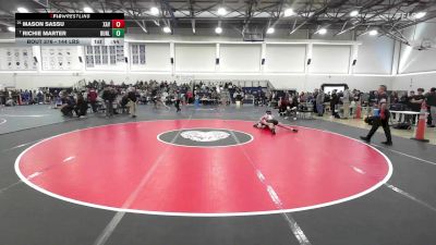 144 lbs Consi Of 4 - Mason Sassu, Xavier vs Richie Marter, Bunnell