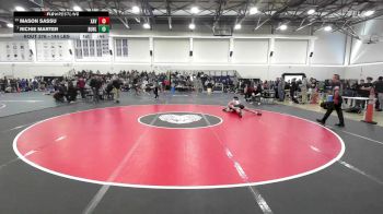 144 lbs Consi Of 4 - Mason Sassu, Xavier vs Richie Marter, Bunnell