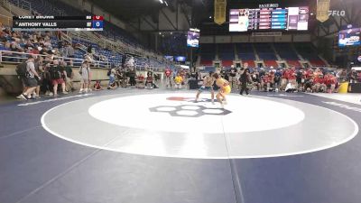 120 lbs Cons. Semis - Corey Brown, MD vs Anthony Valls, NY