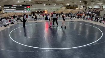 107 lbs Placement Matches (8 Team) - Sirenity Curtis, Maryville High School vs Jemma Kearney, West Creek High School