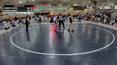 107 lbs Placement Matches (8 Team) - Sirenity Curtis, Maryville High School vs Jemma Kearney, West Creek High School