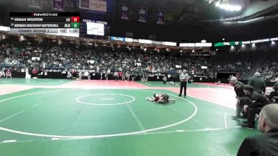 78 lbs Champ. Round 1 - Jeremiah Brockway-Battershell, MLW2 vs Jonah Wooten, LKE2