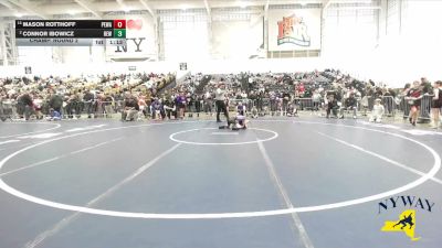 81 lbs Champ. Round 2 - Mason Rotthoff, Purple Eagles Wrestling Academy vs Connor Ibowicz, Revolution Elite Wrestling