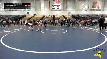 102 lbs Cons. Semi - Kade Dunbar, Journeymen Wrestling Club vs Callie Trail, Brawler Elite