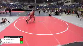 285 lbs Round Of 16 - Caleb Vanbuskirk, Cvbjj vs Gabe Parisien, Bad Boys WC