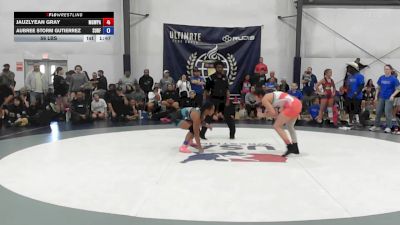 56 lbs Rr Rnd 2 - Jauzlyean Gray, MGW Bittersweet Mint - W vs Aubree Storm Gutierrez, Surfside Girls - W