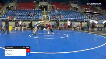132 lbs Cons 32 #2 - Mason Clarke, Rhode Island vs James Ryan, New York