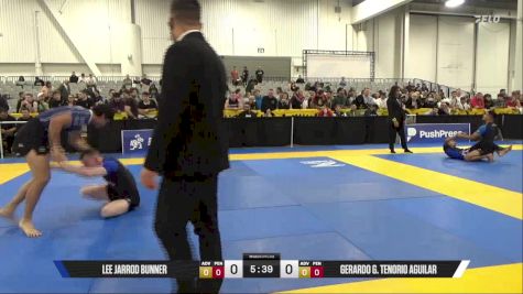 Gerardo G. Tenorio Aguilar vs Lee Jarrod Bunner 2025 World IBJJF Jiu-Jitsu No-Gi Championship