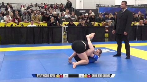 Simone Renee Goddard vs Ryley Nicole Boyle 2024 World IBJJF Jiu-Jitsu No-Gi Championship