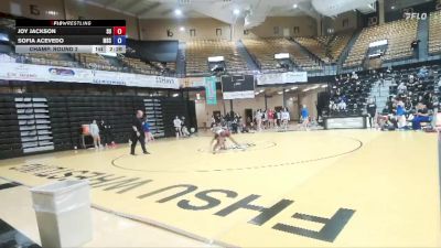 138 lbs Champ. Round 2 - Sofia Acevedo, Murray State vs Joy Jackson, Schreiner University