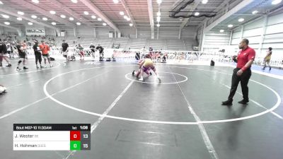 170 lbs Quarterfinal - Jed Wester, Beast Of The East vs Hunter Hohman, Quest School Of Wrestling Gold