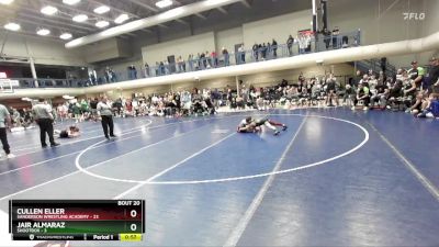 65 lbs Semis & 3rd Wb (16 Team) - Jair Almaraz, Shootbox vs Cullen Eller, Sanderson Wrestling Academy