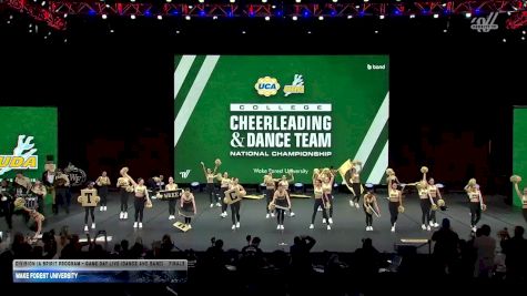 Wake Forest University [2026 Division IA Spirit Program - Game Day Live (Dance and Band) Finals] 2026 UCA & UDA College Cheerleading and Dance Team National Championship
