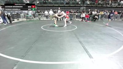 175 lbs Consi Of 8 #2 - Jackson DeGennaro, Manalapan vs Thomas Bonzella, West Deptford