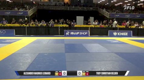 Troy Christian Belden vs Alexander Magnus Leonard 2026 Pan Kids Jiu-Jitsu IBJJF Championship