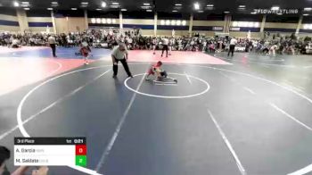 54 lbs 3rd Place - Austin Garcia, Suples vs Marcelo Saldate, Gold Rush Wr Ac