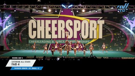Extreme All Stars - Fab 4 [2025 L4 Senior - D2 - Small - C Day 3] 2025 CHEERSPORT National All Star Cheerleading Championship