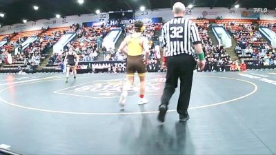 138 lbs Quarterfinals (8 Team) - Bo Biggart, Hartland vs Joseph Zobrist, Rochester Adams