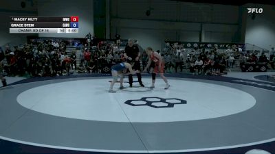 62 kg Champ. Rd Of 16 - Macey Kilty, Iowa Women's Wrestling Club/ Titan Mercury Wrestling Club vs Grace Stem, Cardinal WC