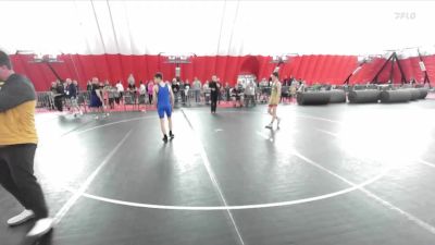 126 lbs 1st Place Match - Jacob Penzkover, La Crosse Area Wrestlers vs Oliver Bongle, Poynette Panther Youth Wrestling