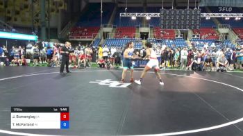 170 lbs Quarters - Junior Bumanglag, California vs Terrell McFarland, Pennsylvania