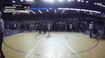 175 3A 5th Place Match - Enzo Dasilva, Spanish River vs William Muniz, Timber Creek