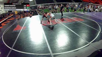 113 lbs Quarters - Tanner Rhoton, Alaska vs Dezmond Burch, Idaho