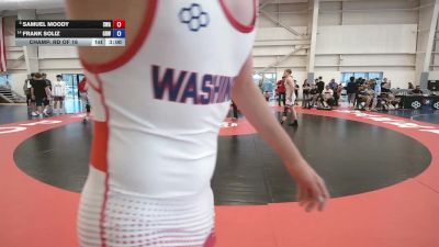 132 lbs Champ. Rd Of 16 - Samuel Moody, Sanderson Wrestling Academy vs Frank Soliz, Gold Rush Wrestling