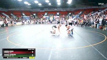 135 lbs Champ. Round 2 - Aiden King, DiSabato vs David Marvin, Lake Fenton