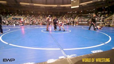 110 lbs Consi Of 8 #1 - Evan Becker, Young Guns vs Chance Morris, Cordoba Trained