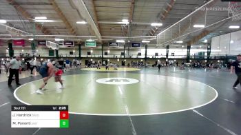 165 lbs Consi Of 16 #1 - Jaden Hardrick, Davidson vs Michael Ponenti, United States Naval Academy