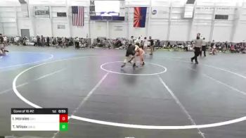 138 lbs Consi Of 16 #2 - Isaac Morales, Cali Select vs Trevor Wilcox, Gold Rush